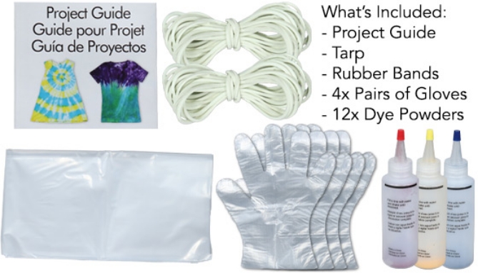 Picture 3 of Tie Dye Kit: Dye Up To 36 Projects