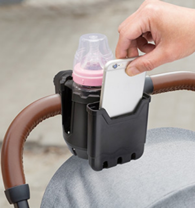 Picture 1 of Phone and Cup Holder for Wheel Chairs, Walkers, Strollers and more!