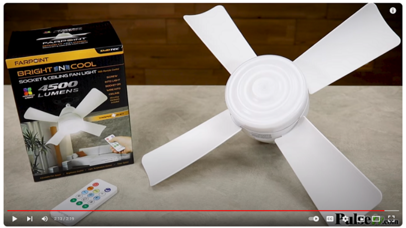 This Isn't Your Grandpa's Ceiling Fan