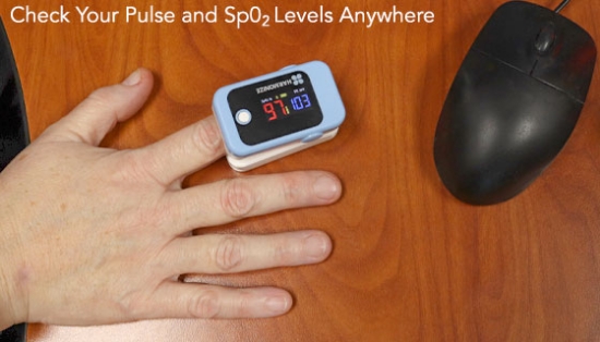 Bluetooth Enabled Pulse Oximeter: Accurately Monitor Blood Oxygen Saturation and Heart Rate