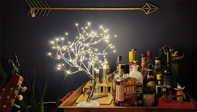 Picture 6 of 108 LED Tabletop Fairy Light Tree