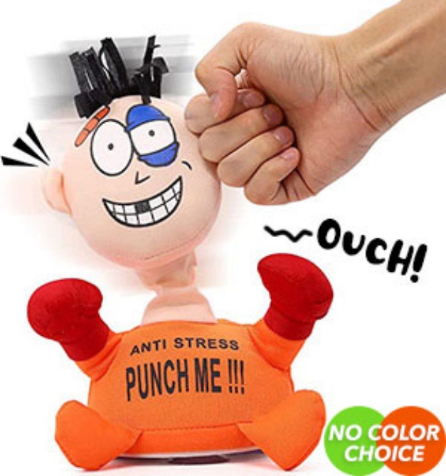 Picture 1 of Anti-Stress Punch A Guy Doll With Real Screams