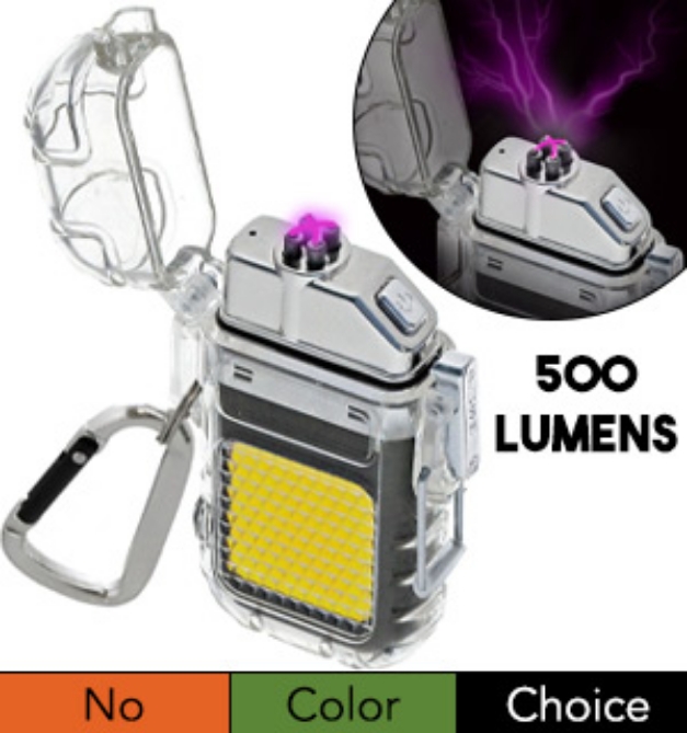 Picture 1 of Rechargeable Plasma Arc Lighter and Utility Light