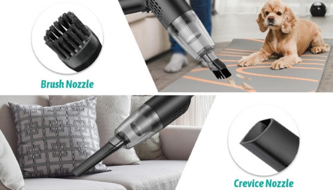 Picture 3 of Rechargeable, Handheld Car Vacuum Cleaner