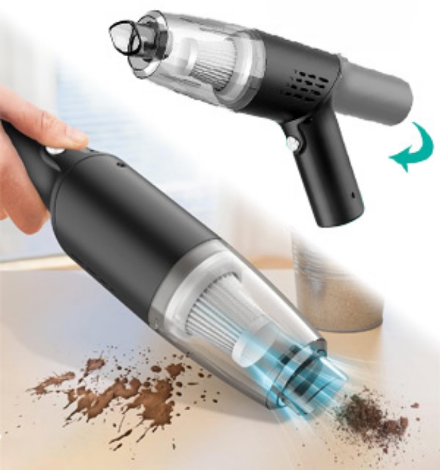 Picture 1 of Rechargeable, Handheld Car Vacuum Cleaner