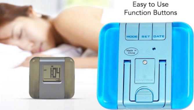 Picture 2 of On-The-Go Pocket-Sized Digital Alarm Clock