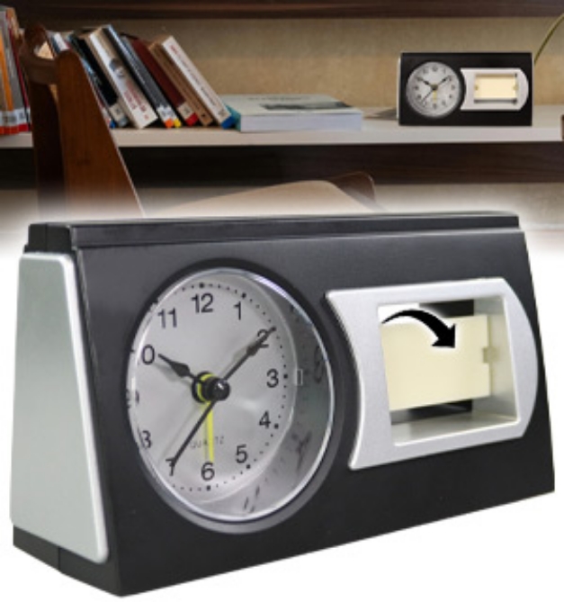 Picture 1 of Analog Desk Clock with Alarm