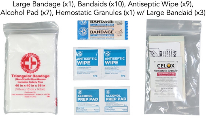 41 PCS First Aid Kit With Premium Storage Bag