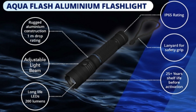 Picture 4 of Hydracell Aqua Flash: The Water Powered Flashlight