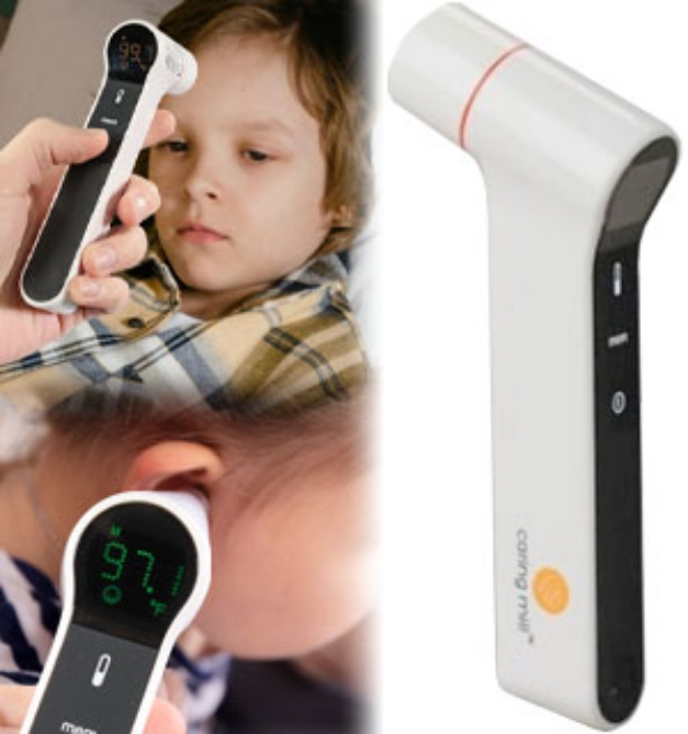 Picture 1 of No-Contact Infrared And Rapid-Reading Thermometer For Skin And Ears
