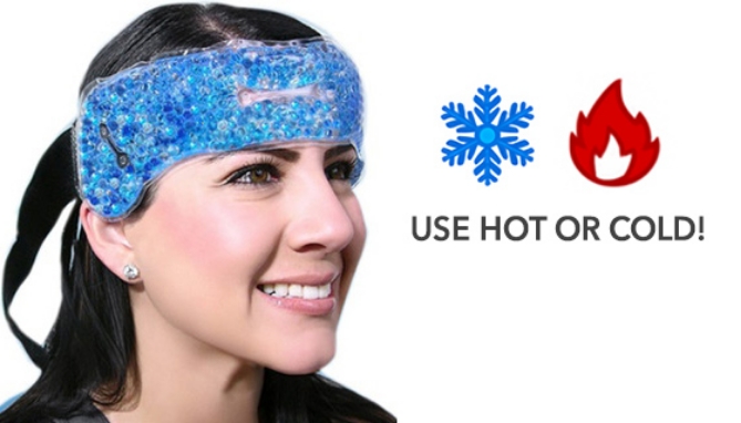 Picture 4 of Hot/Cold Migraine Relief Wrap - The Natural Headache Cure