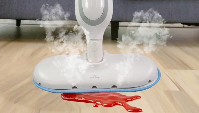 Picture 5 of 1100 Watt Lightweight Steam Mop w/ 2 Microfiber Pads