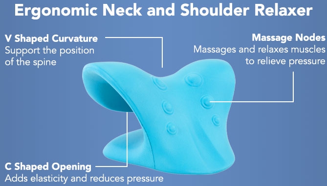 Picture 2 of The Max Relax: Neck, Shoulder, And Back Tension And Pain Reliever