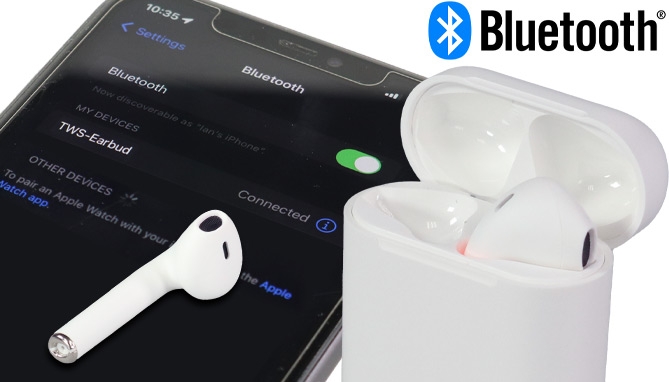 Picture 2 of True Wireless Earbuds with Charging Dock