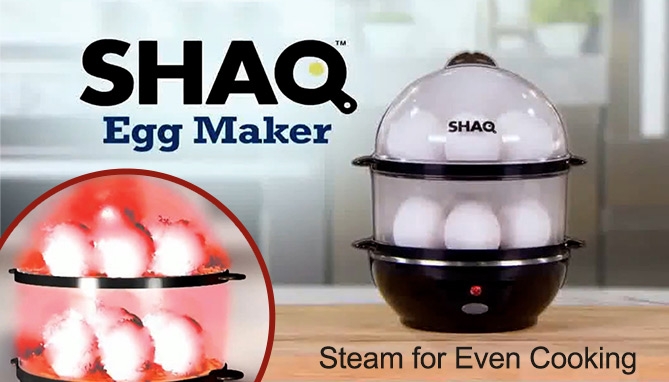 Picture 3 of Shaq Egg Maker: The One-Touch Electric Egg Cooker