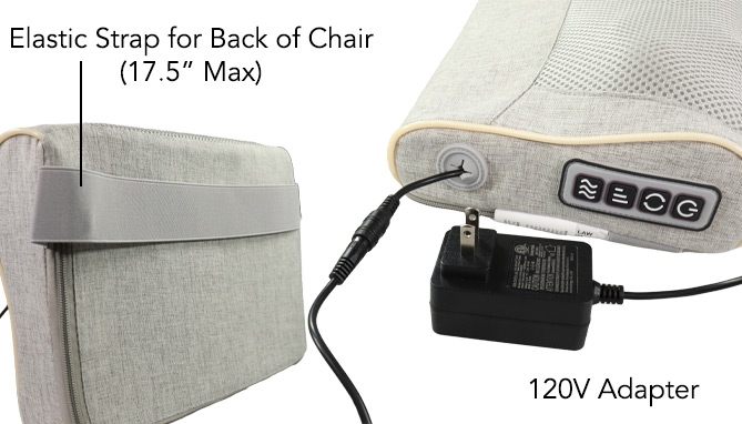 Click to view picture 6 of Hy-Impact Deep Relief Heated Massage Pillow