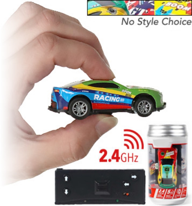 Picture 1 of Mini RC Car in a Can: Upgraded 2.4GHz Frequency