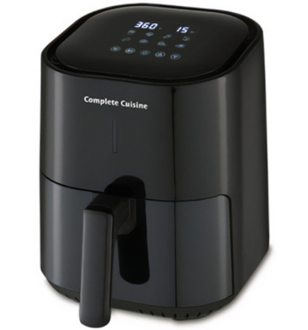 Picture 1 of 4qt Digital Air Fryer with 8 Presets and Dehydrator